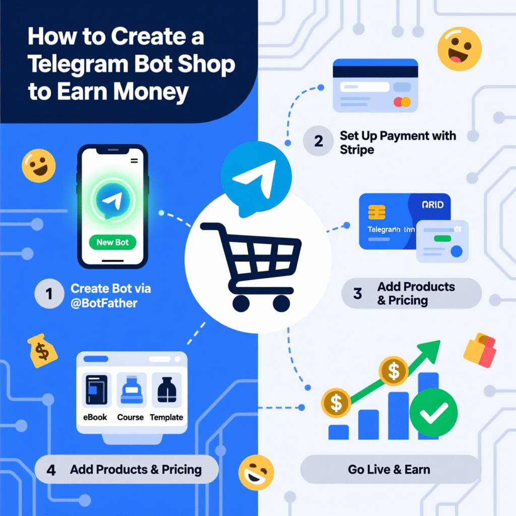 How to Create a Telegram Bot Shop to Earn Money
