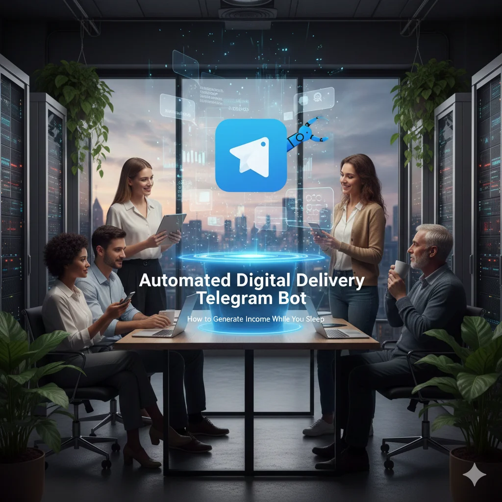 Automated Digital Delivery Telegram Bot How to Generate Income While You Sleep
