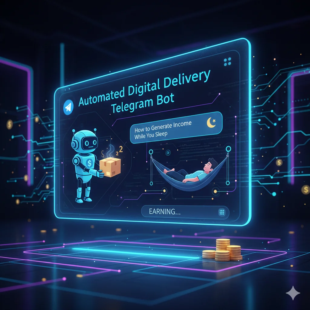Automated Digital Delivery Telegram Bot How to Generate Income While You Sleep