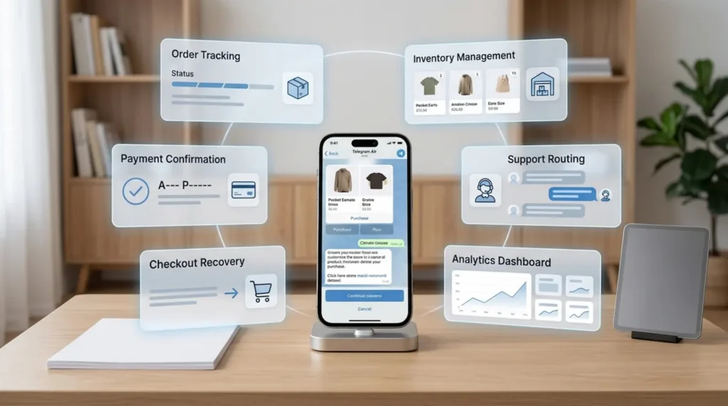 Telegram store automation workflow for teams moving beyond manual Telegram selling